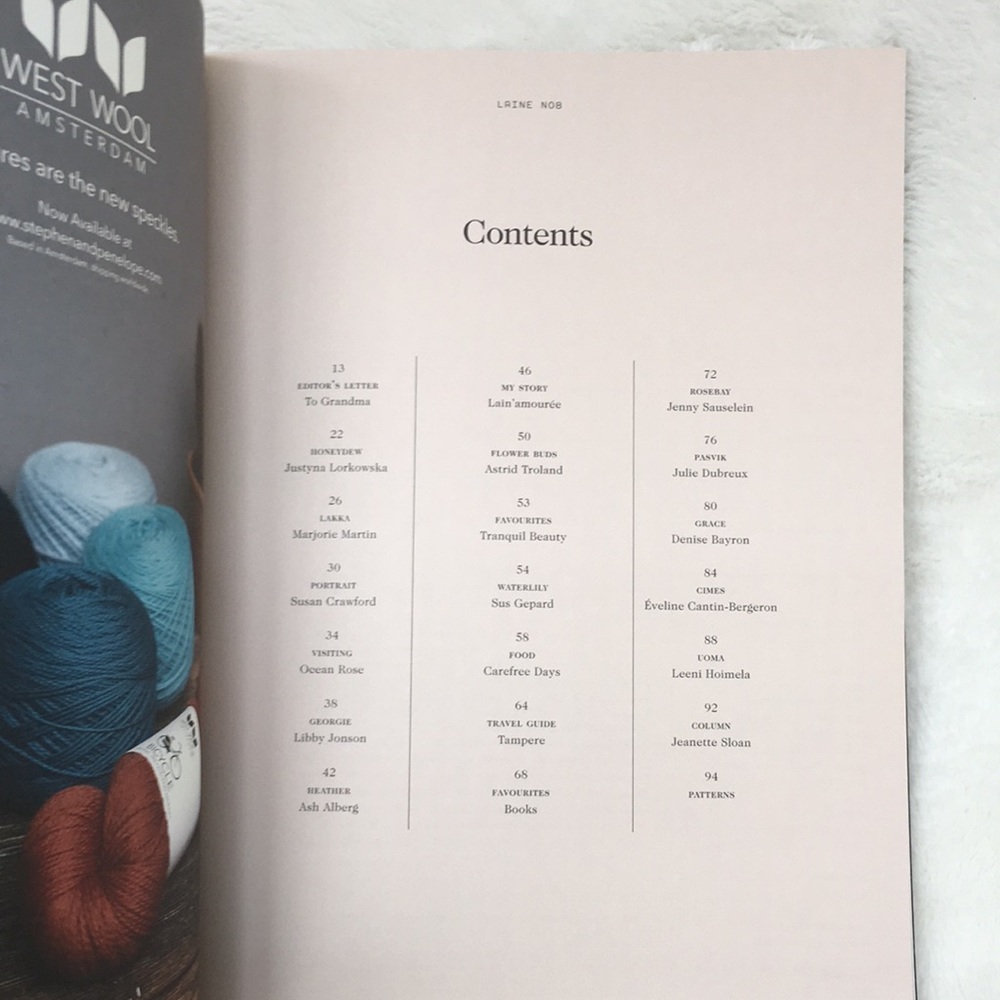 (8) Laine Nordic Knit Life Issue #8 Knitting Magazine Summer 2019 - Picture 5 of 11